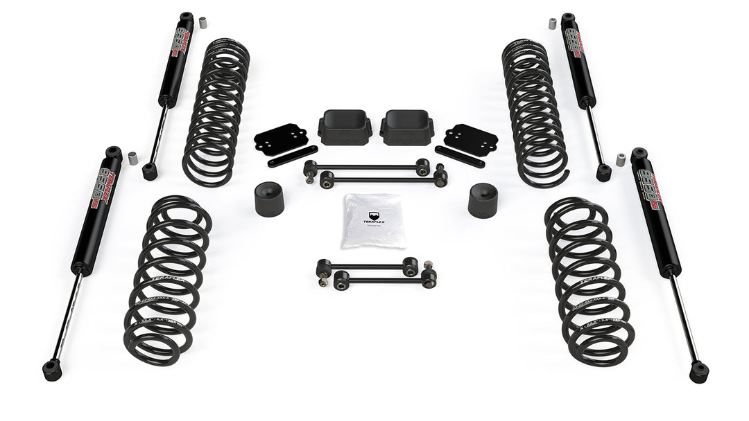 Jeep JL Coil Spring Base 2.5 Inch Lift Kit and 9550 VSS Twin Tube Shocks For 10-Pres Wrangler JL 4 Door TeraFlex 1354250