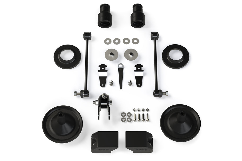 Jeep JK/JKU 2.5 Inch Performance Spacer Lift Kit No Shocks Or Shock Extensions 07-18 Wrangler JK/JKU TeraFlex 1355200