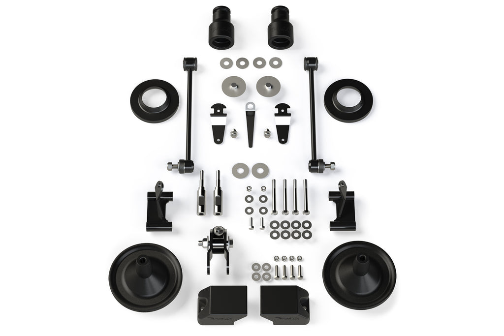 Jeep JK/JKU 2.5 Inch Performance Spacer Lift Kit w/ Shock Extensions 07-18 Wrangler JK/JKU TeraFlex 1355210