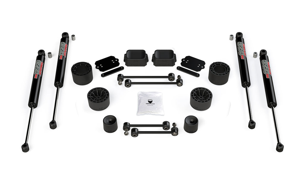 JL 2.5 Inch Performance Spacer Lift Kit with 9550 VSS Shocks For 19-Current Jeep JL Wrangler Rubicon 2 Door TeraFlex 1365360