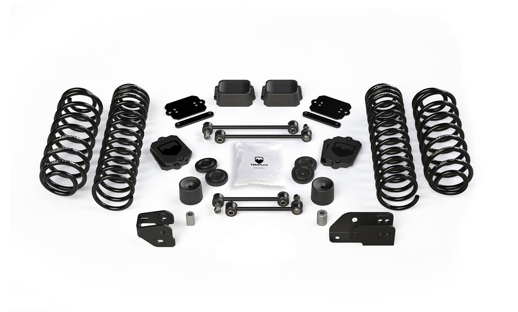 Jeep JL Coil Spring Base 4.5 Inch Lift Kit No Shock Absorbers For 10-Pres Wrangler JL 2 Door TeraFlex 1402402