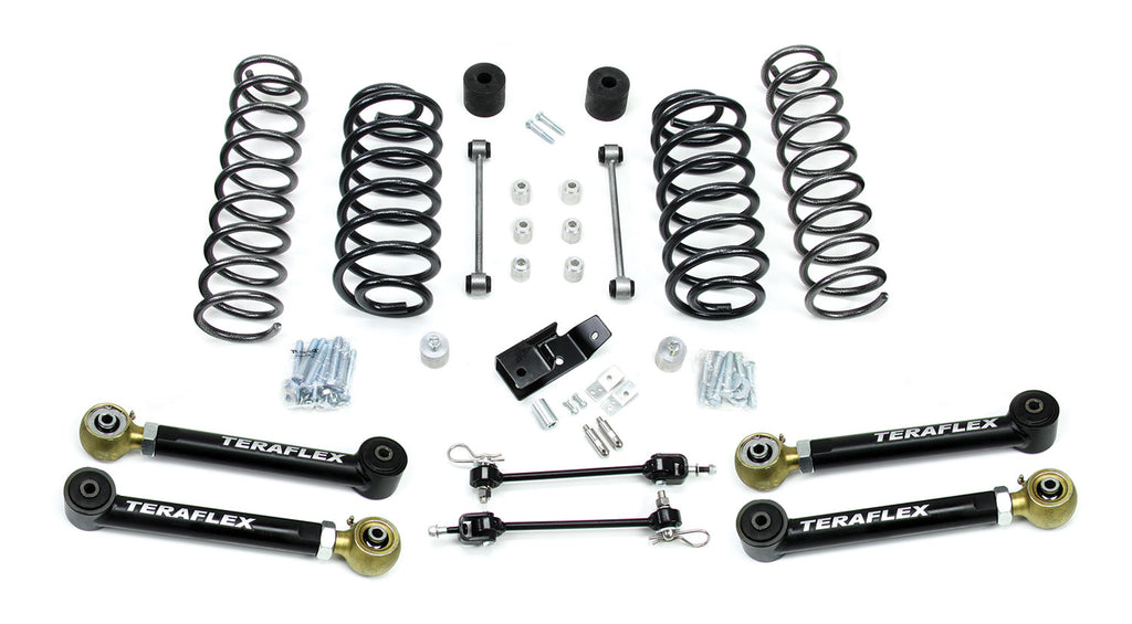 Jeep TJ/LJ 3 Inch Suspension System w/4 Flexarms No Shocks 97-06 Wrangler TJ/LJ TeraFlex 1456330