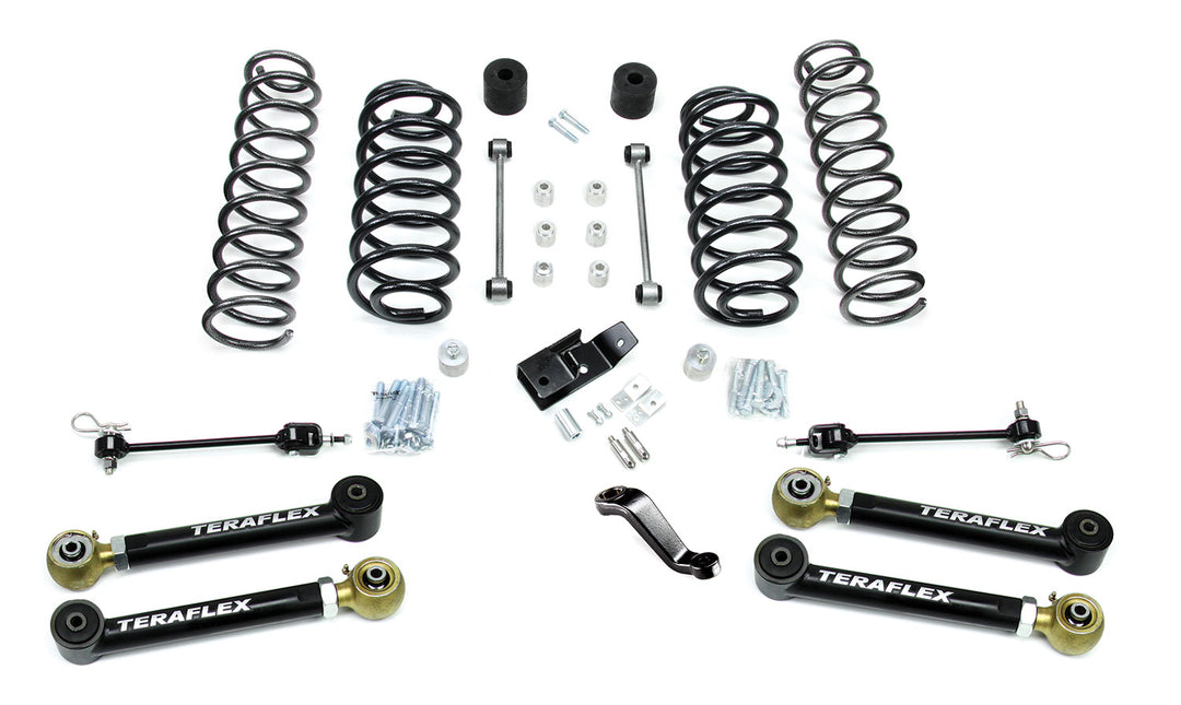 Jeep TJ/LJ 4 Inch Suspension System w/ 4 Flexarms No Shocks 97-06 Wrangler TJ/LJ TeraFlex 1456430