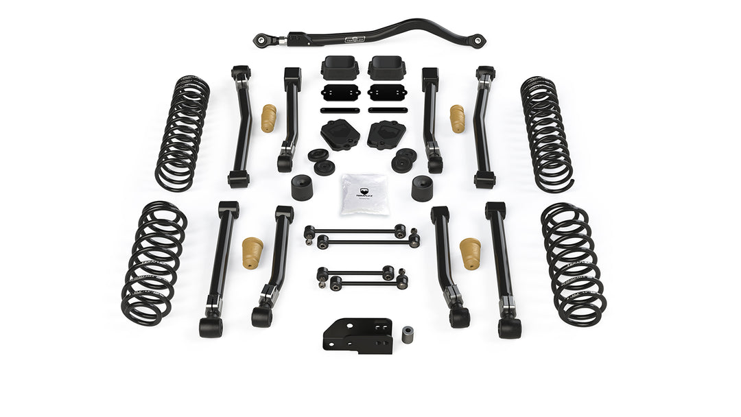 Jeep JL Short Arm Suspension 2.5 Inch Alpine CT2 System No Shock Absorbers For 10-Pres Wrangler JL 4 Door TeraFlex 1522000