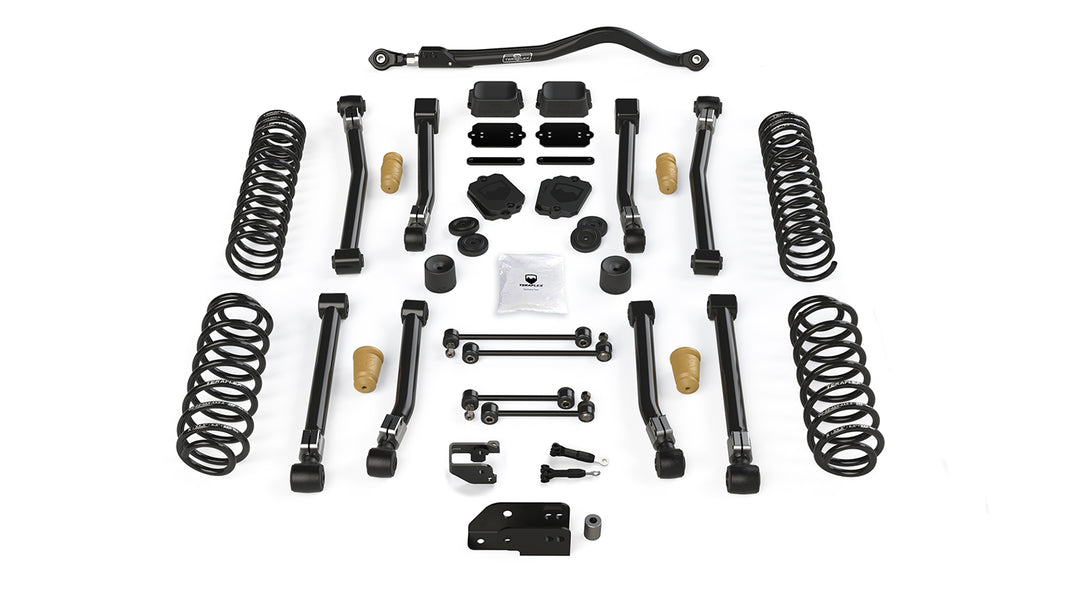 Jeep JL Short Arm Suspension 3.5 Inch Alpine CT3 System No Shock Absorbers For 10-Pres Wrangler JL 4 Door TeraFlex 1523000