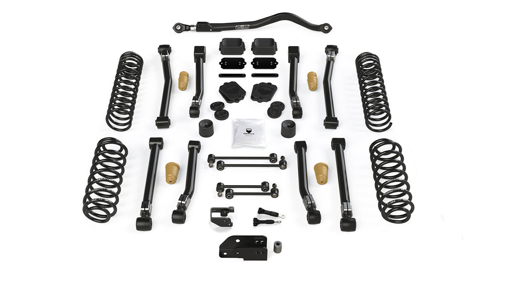 Jeep JL Short Arm Suspension 3.5 Inch Alpine CT3 System No Shock Absorbers For 10-Pres Wrangler JL 2 Door TeraFlex 1523200