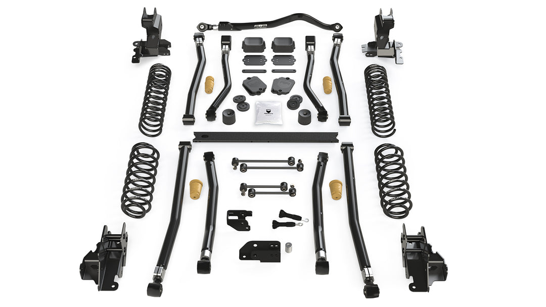 Jeep JL Long Arm Suspension 3.5 Inch Alpine CT3 System No Shock Absorbers For 10-Pres Wrangler JL 4 Door TeraFlex 1523300