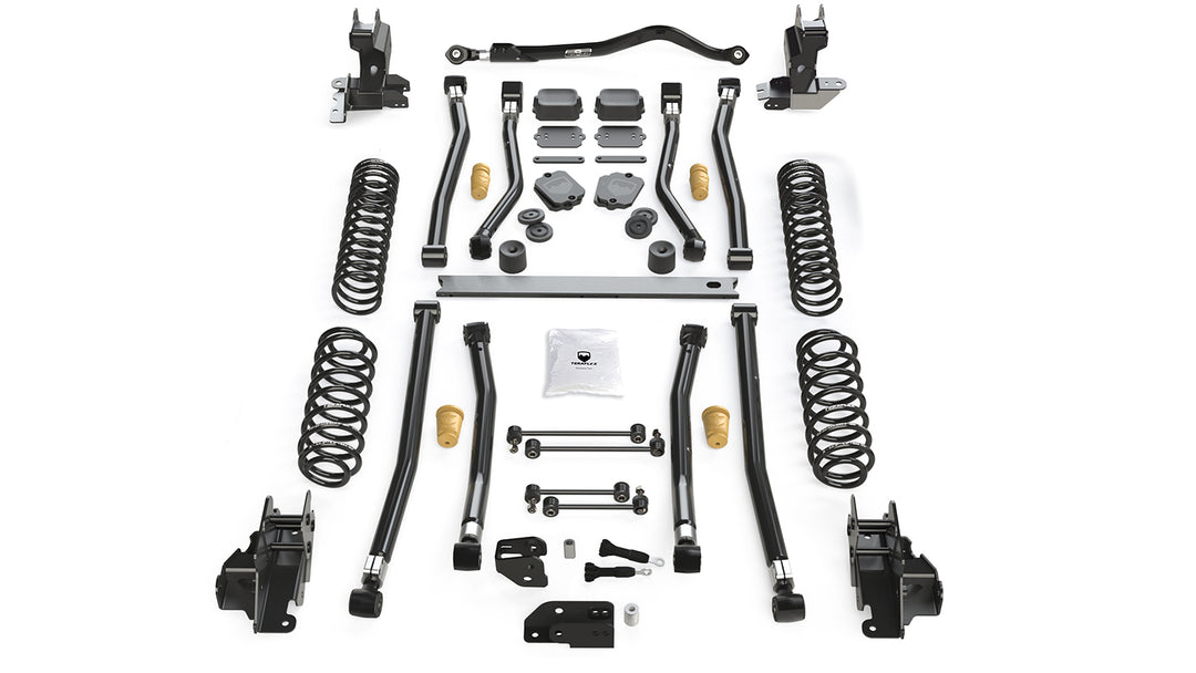 Jeep JL Long Arm Suspension 4.5 Inch Alpine CT4 System No Shock Absorbers For 10-Pres Wrangler JL 2 Door TeraFlex 1524200