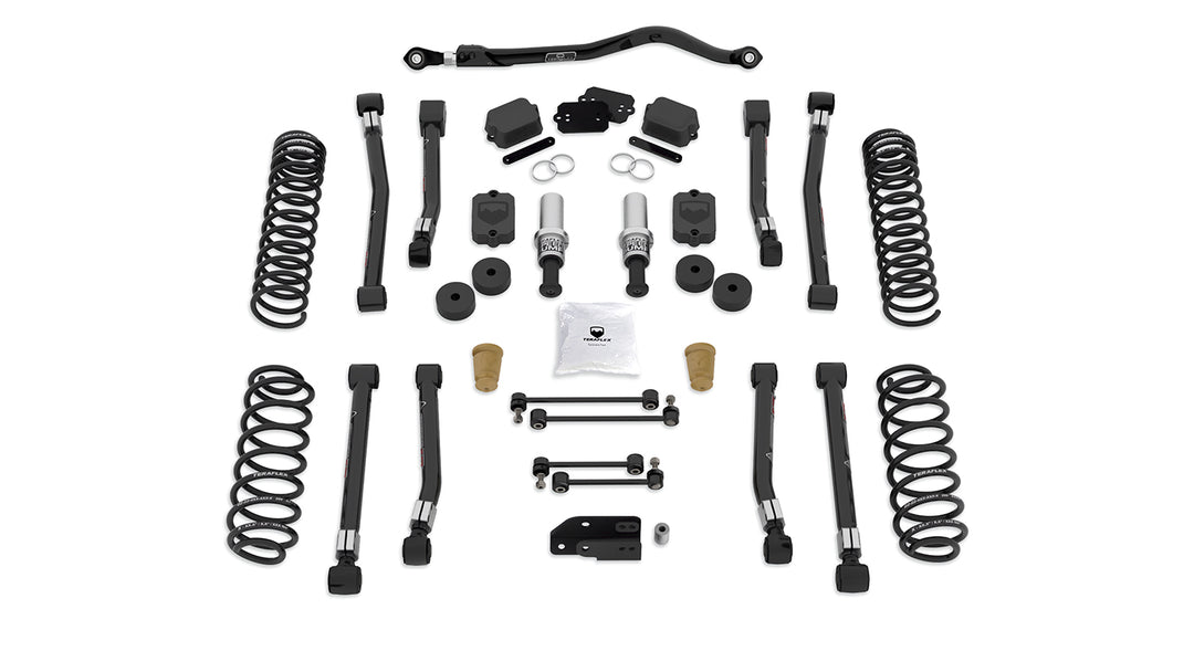 Jeep JL Short Arm Suspension 2.5 Inch Alpine RT2 System No Shocks For 10-Pres Wrangler JL 4 Door TeraFlex 1532000