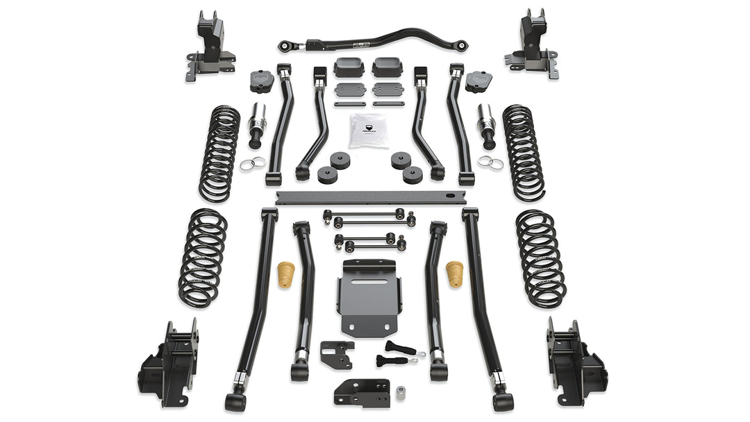 Jeep JL Long Arm Suspension 3.5 Inch Alpine RT3 System No Shocks For 10-Pres Wrangler JL 4 Door TeraFlex 1533300