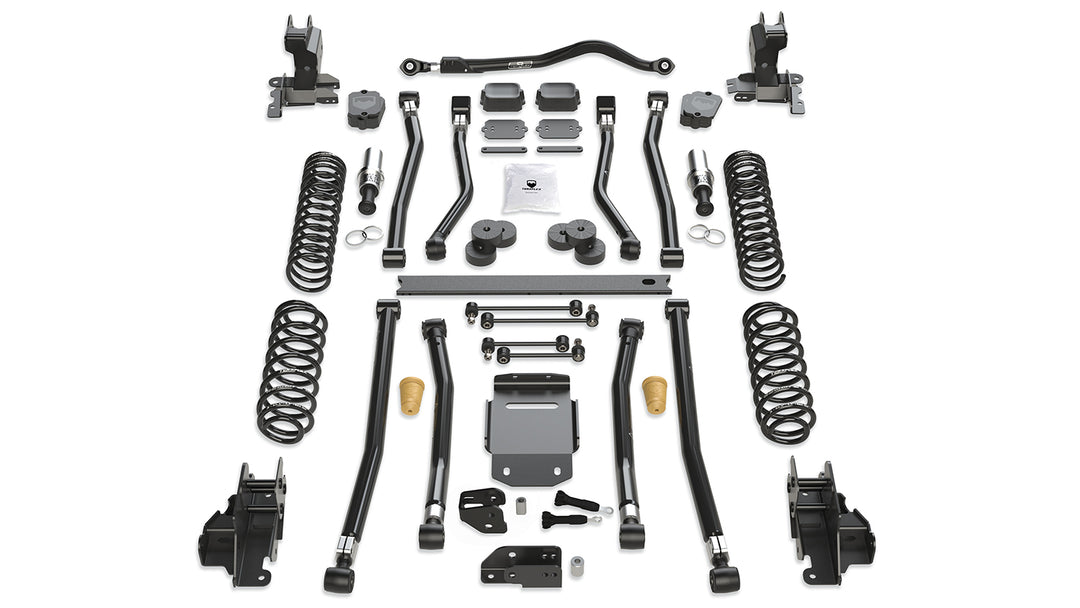 Jeep JL Long Arm Suspension 4.5 Inch Alpine RT4 System No Shocks For 10-Pres Wrangler JL 4 Door TeraFlex 1534000