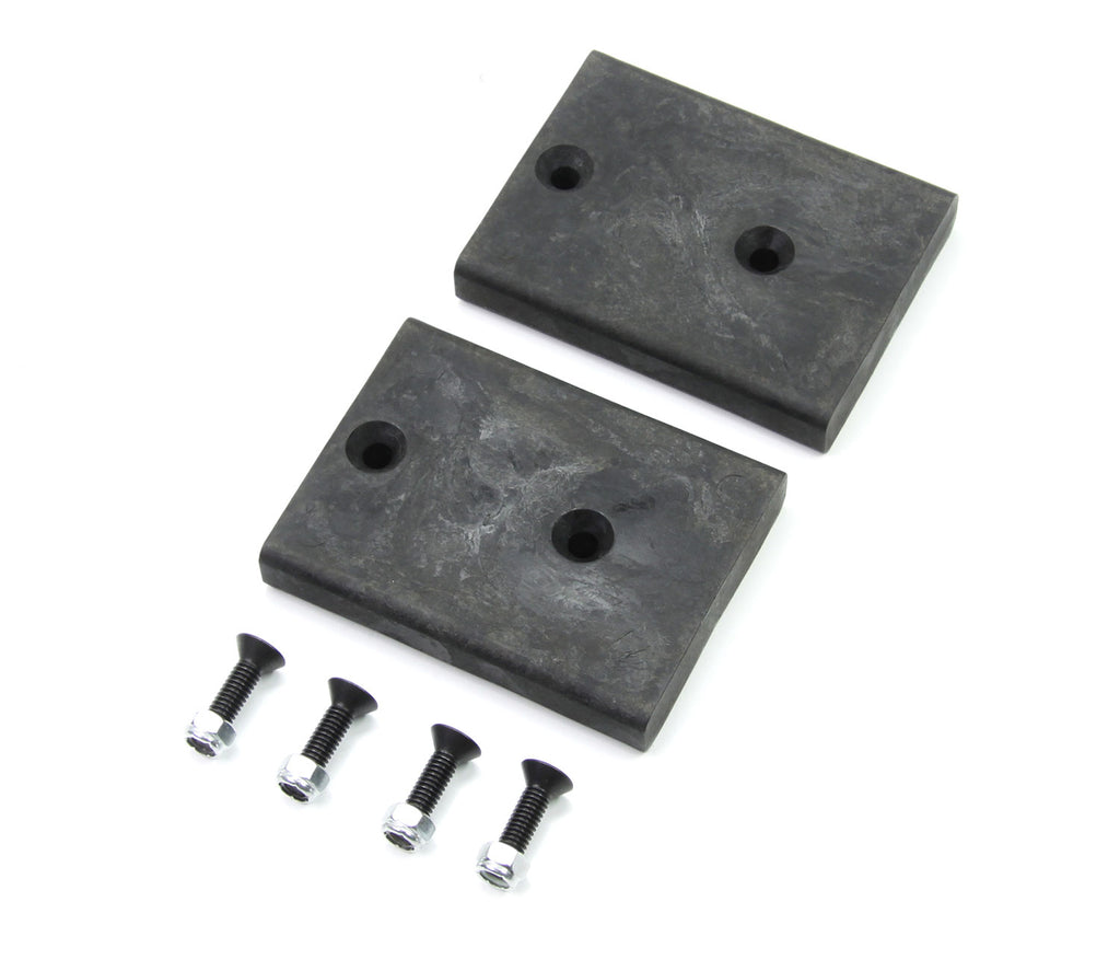 Jeep JK/JKU SpeedBump 0.75 Inch Rear Lower Bump Stop Strike Pad Kit Pair 07-18 Wrangler JK/JKU TeraFlex 1954600