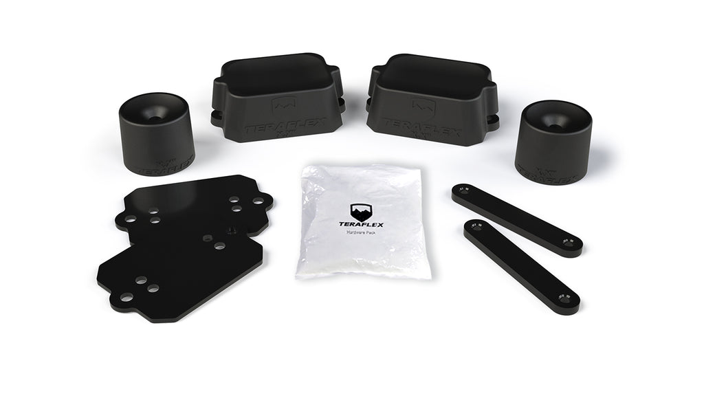 Jeep JL/JLU 2 Inch Front and Rear Bump Stop Strike Pad Kit 18-Pres Wrangler JL/JLU TeraFlex 1959500