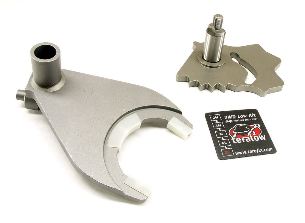 Jeep TJ/LJ NP231-J 2Low 2WD Low-Range Shift Sector Kit 97-06 Wrangler TJ/LJ TeraFlex 2204000