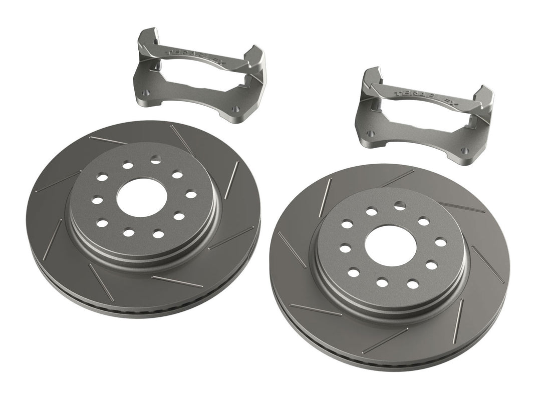 Jeep JK/JKU Front Performance Slotted Big Rotor Kit 07-18 Wrangler JK/JKU TeraFlex 4303490