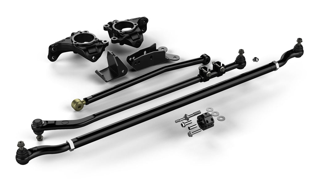 Jeep JK/JKU High Steer System w/ Complete HD Drag Link Flip Kit and Tie Rod Complete 07-18 Wrangler JK/JKU TeraFlex 4391000