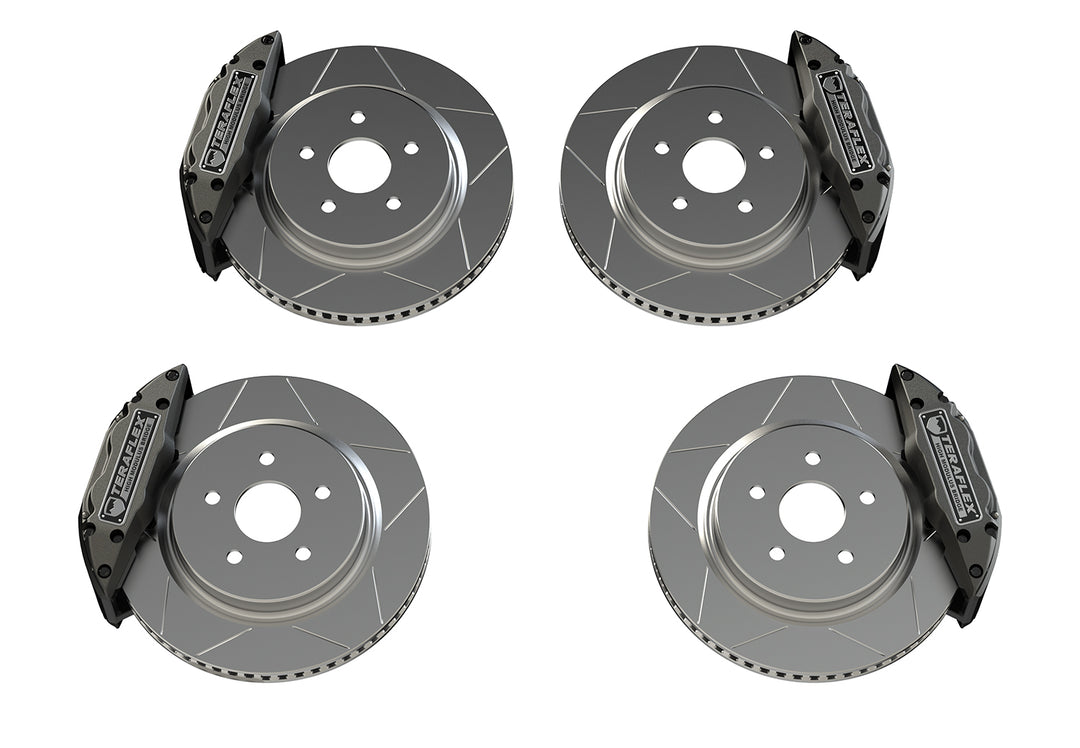 JL/JLU JK/JKU: Delta Brake Kit Front and Rear 5x5 Inch Bolt Pattern For 07-18 Jeep JK/JKU Wrangler, For 19-Current Jeep JL/JLU, 2020-Current Jeep JT Gladiator 4403450