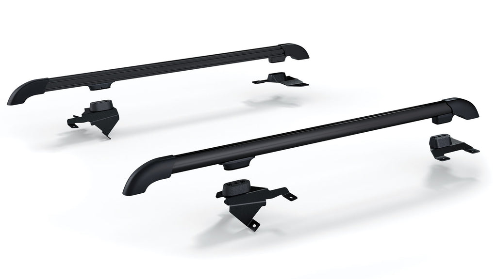 Jeep JKU 4 Door Nebo Roof Rack Main Rail Kit Black 07-18 Wrangler JKU TeraFlex 4722010