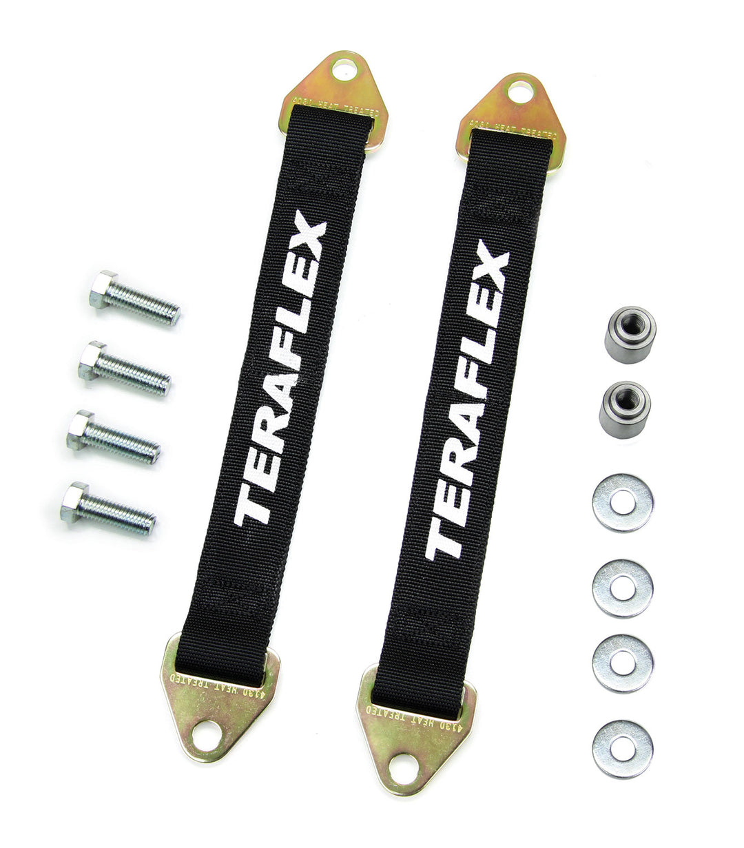 Jeep JK/JKU Front Limit Strap Kit -15.125 Inch 07-18 Wrangler JK/JKU TeraFlex 4853155