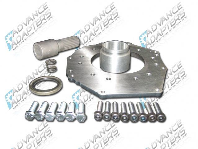 50-5711 : Toyota Tacoma Tranmission to Atlas transfer case Adapter Kit (26 spline) - Skinny Pedal Racing