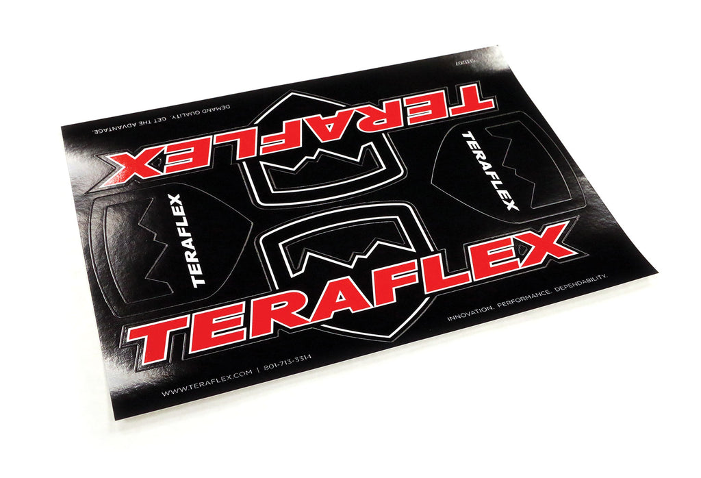 Sticker Sheet 6 Inch x 8 Inch TeraFlex 5131207
