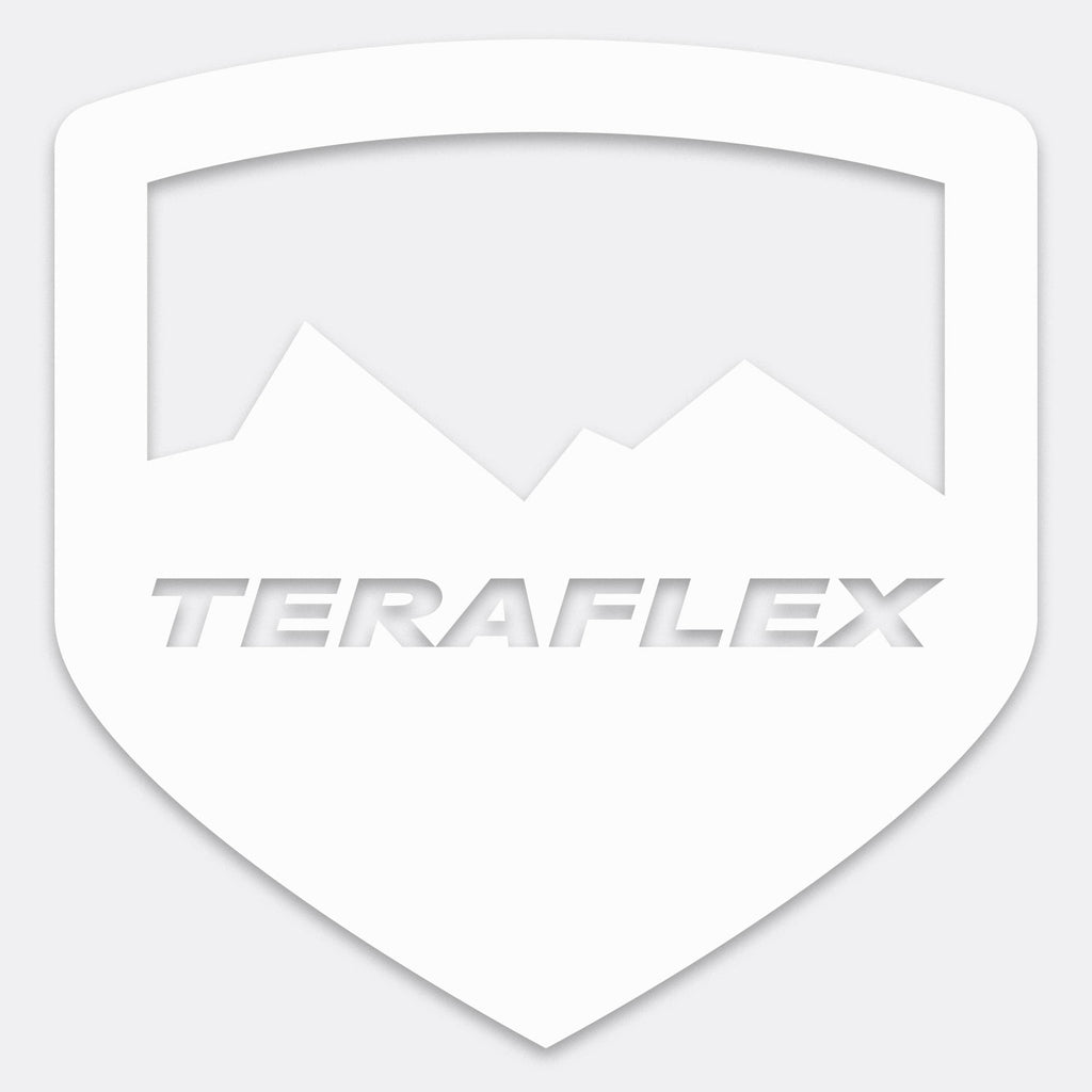 Icon Sticker 4.5 Inch White TeraFlex 5131530