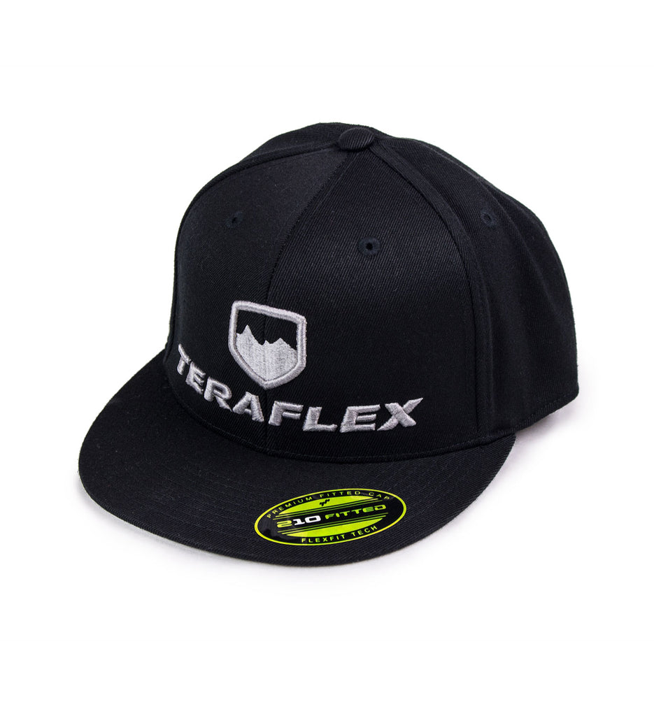 Premium FlexFit Flat Visor Hat Black Small / Medium TeraFlex 5237020