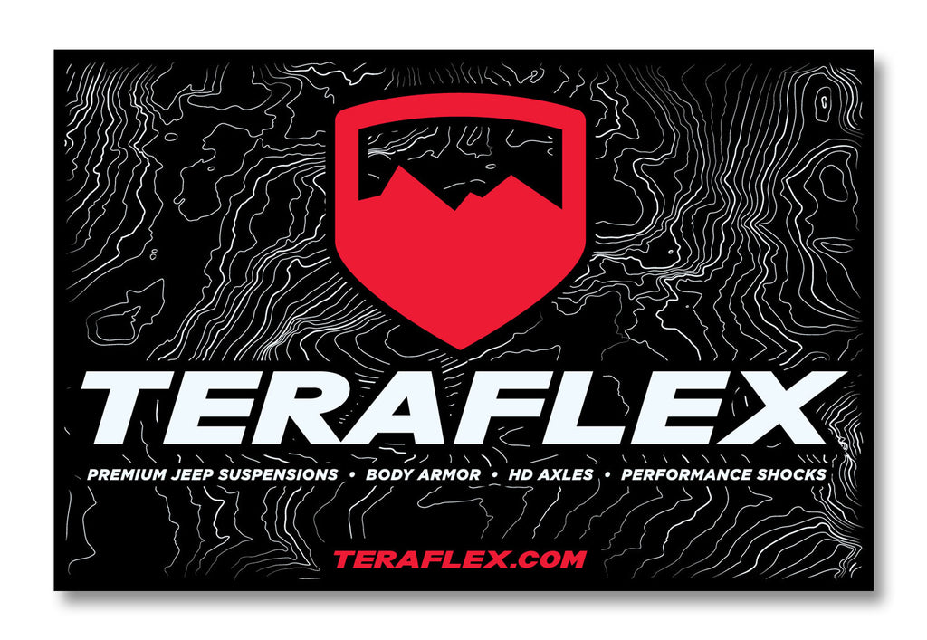 TeraFlex Banner 3 Feet X 4.5 Feet 5831400