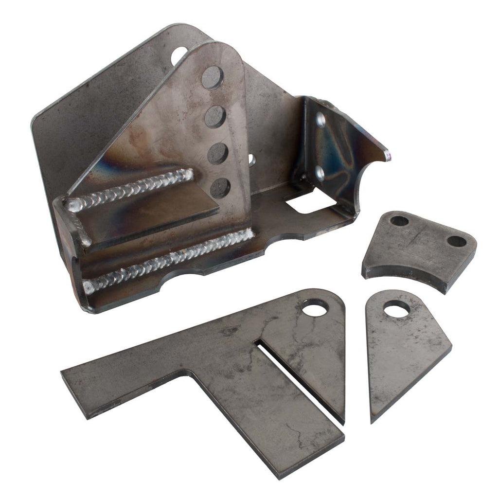 JK Weld-On HD Front Track Bar Bracket 2.5 Inch Axle Tube 07-18 Wrangler JK/JKU Synergy MFG 8012-13