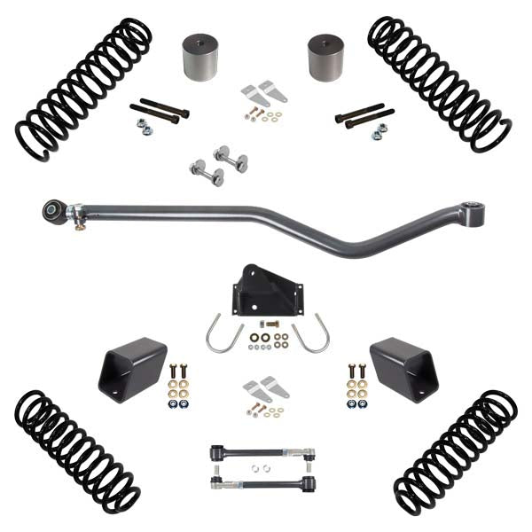 JK 2.0 Inch Lift Stage 1 Suspension System 07-18 Wrangler JK 2 DR Synergy MFG 8021-20