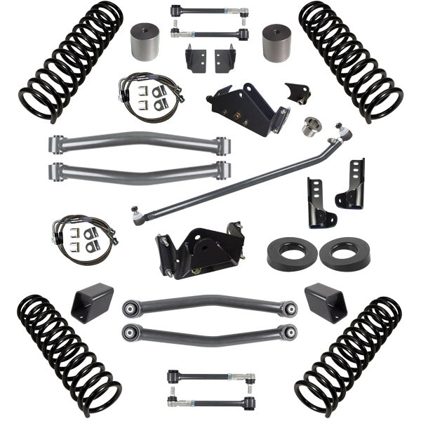 JK 3.0 Inch Lift Stage 2 Suspension System 07-18 Wrangler JK 2 DR Synergy MFG 8022-30