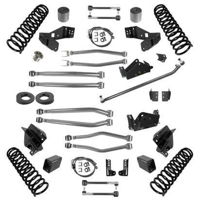 JK 3.0 Inch Lift Stage 4 Suspension System 07-18 Wrangler JK 2 DR Synergy MFG 8024-30