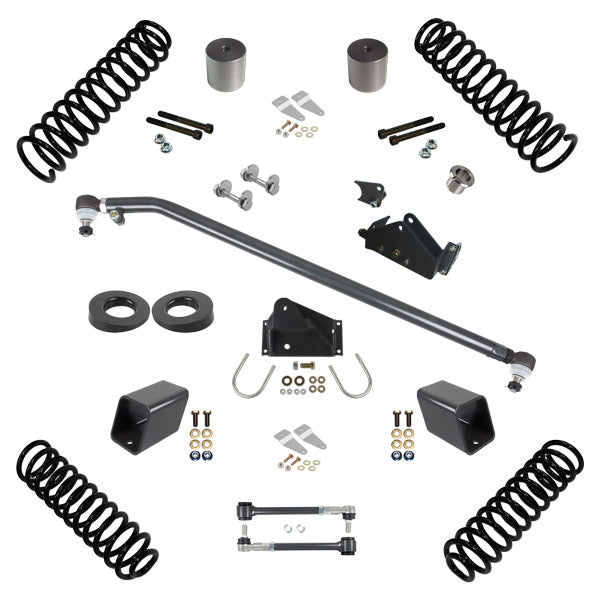 JK 3.0 Inch Lift Stage 1.5 Suspension System 07-18 Wrangler JK 2 DR Synergy MFG 8025-30