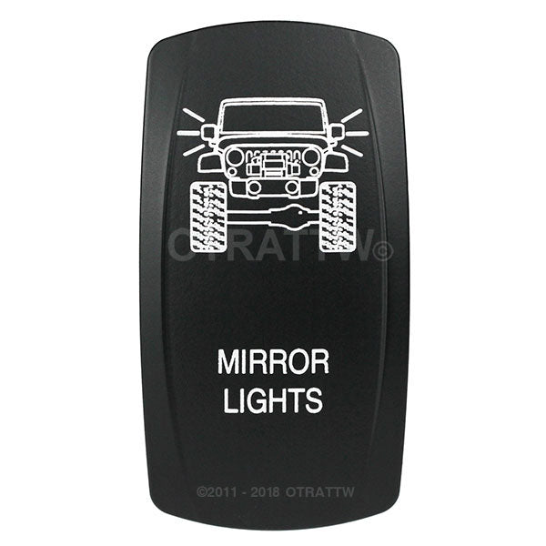 Switch, Rocker JK Mirror Lights     860485