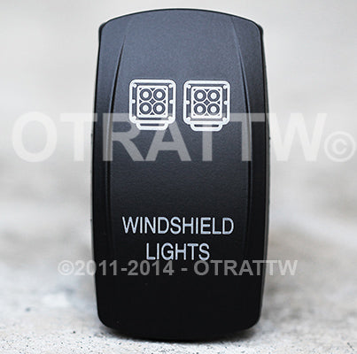 Switch, Rocker LED Windshield Lights    860525