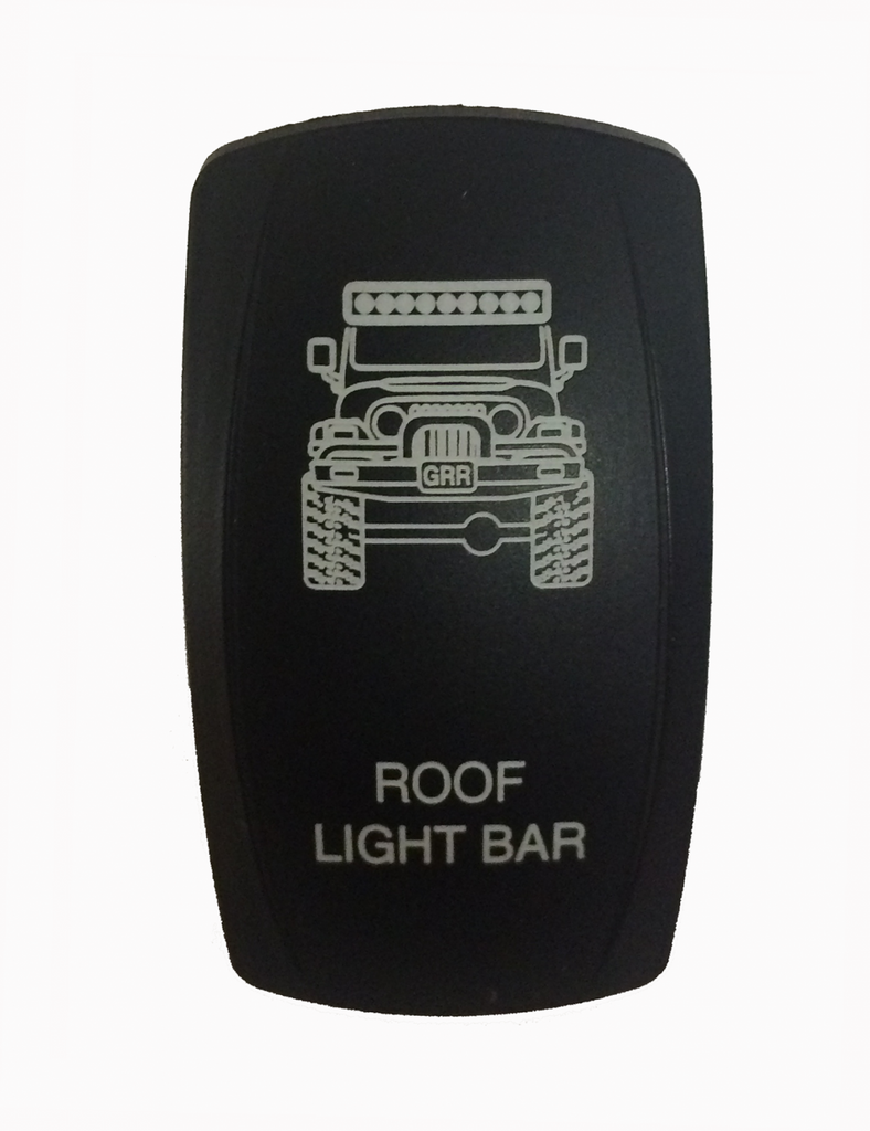 Switch, Rocker TJ Roof Light Bar    860630
