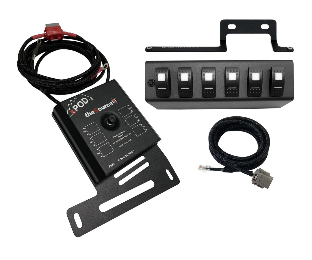 SourceLT w/ Red LED Switch panel for JK 2009-2018 873190