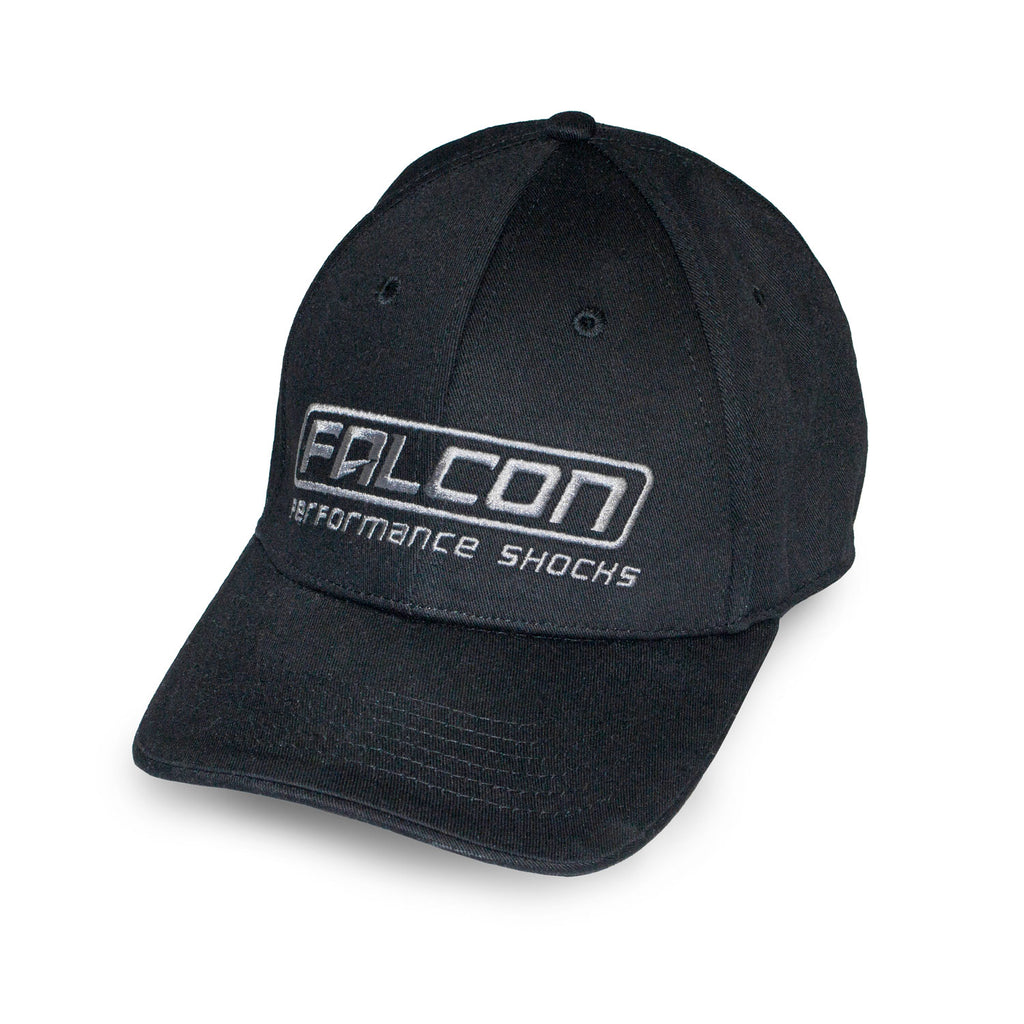 Falcon Performance Shocks Pro-Style Stretch Hat Black/Silver Universal Fit Teraflex 93-02-01-001