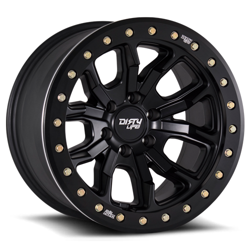 Dirty Life Race Wheels DT-1 9303 Satin Black 20X9 5-139.7 12Mm 87.1Mm 9303-2985MB12