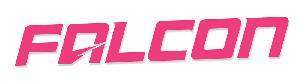 Falcon Performance Shocks Logo Decal 10 Inch Pink Teraflex 95-04-05-100
