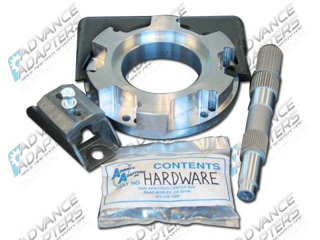 Advanced Adapter 50-9305 : 1997 & up 4L60E to Atlas Transfer Case / Jeep New Process transfer case - Skinny Pedal Racing