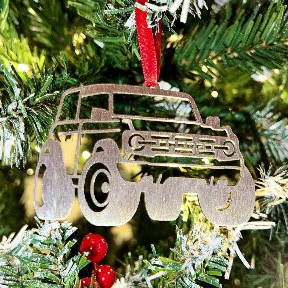 Bronco Christmas Tree Ornament Rock Slide Engineering AC-ORN-BR