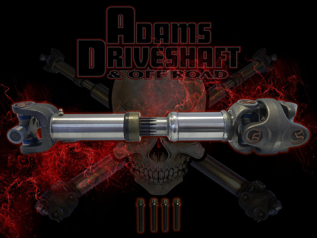 Adams Driveshaft TJ Rear Non Rubicon 1310 CV Driveshaft Extreme Duty Series ASDTJ-1310CVR-S