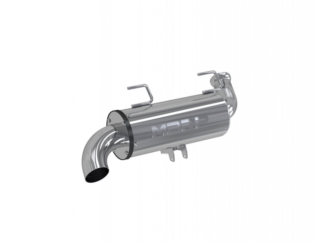 5 inch ATV Performance Muffler Single Slip-On 17-22 Polaris Sportsman Performance Series MBRP AT-9525PT