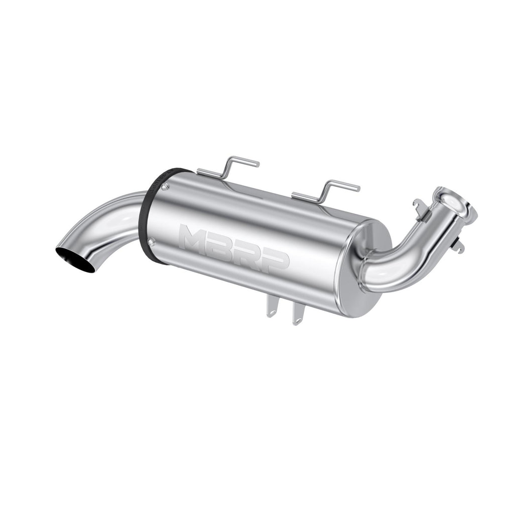 5 inch Single Slip-on Exhaust 11-22 Polaris Sportsman Performance Series MBRP AT-9526PT