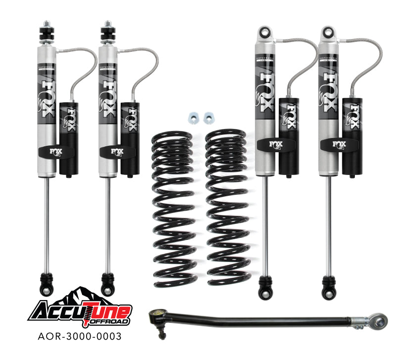 Accutune 17+ Superduty Leveling Kit, Stage 2 – Fox - Skinny Pedal Racing