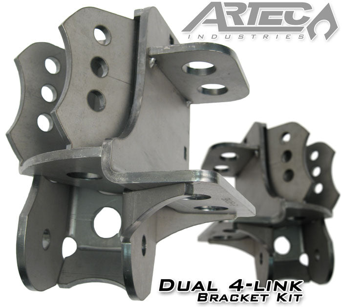 Dual 4 Link Frame Bracket Pair Artec Industries BR1013