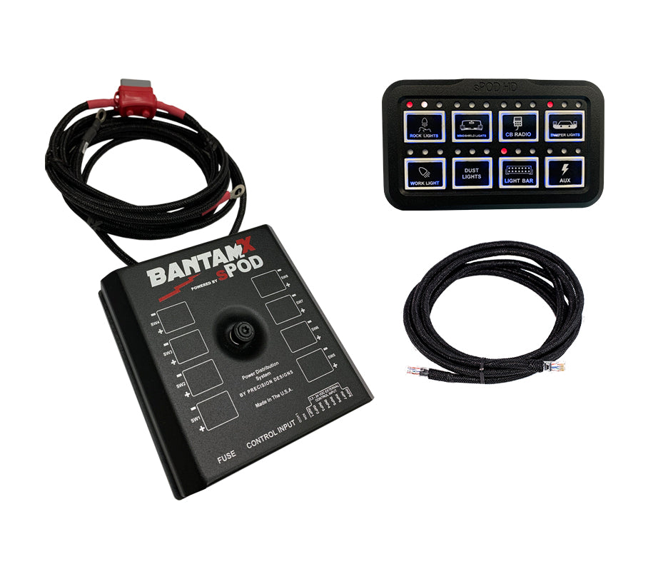 BantamX HD for Uni with 36 Inch battery cables BXHDUNI36