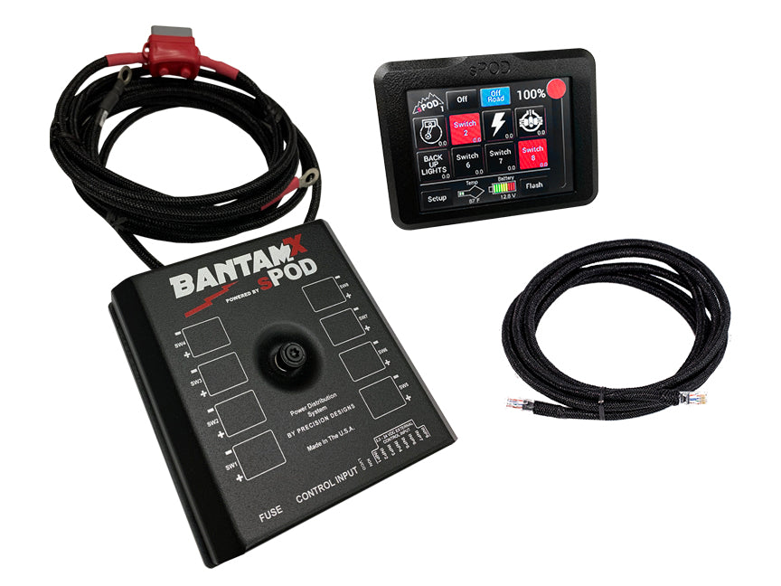 BantamX Touchscreen for Uni with 84 Inch battery cables BXTSBUNI84