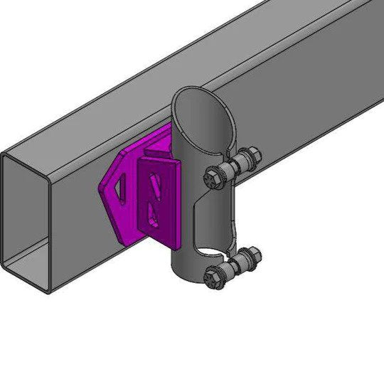 TMR Bump Stop Frame Mount - 1" OFFSET - Skinny Pedal Racing